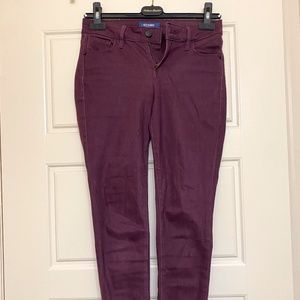 Old Navy Maroon Skinny Jeans